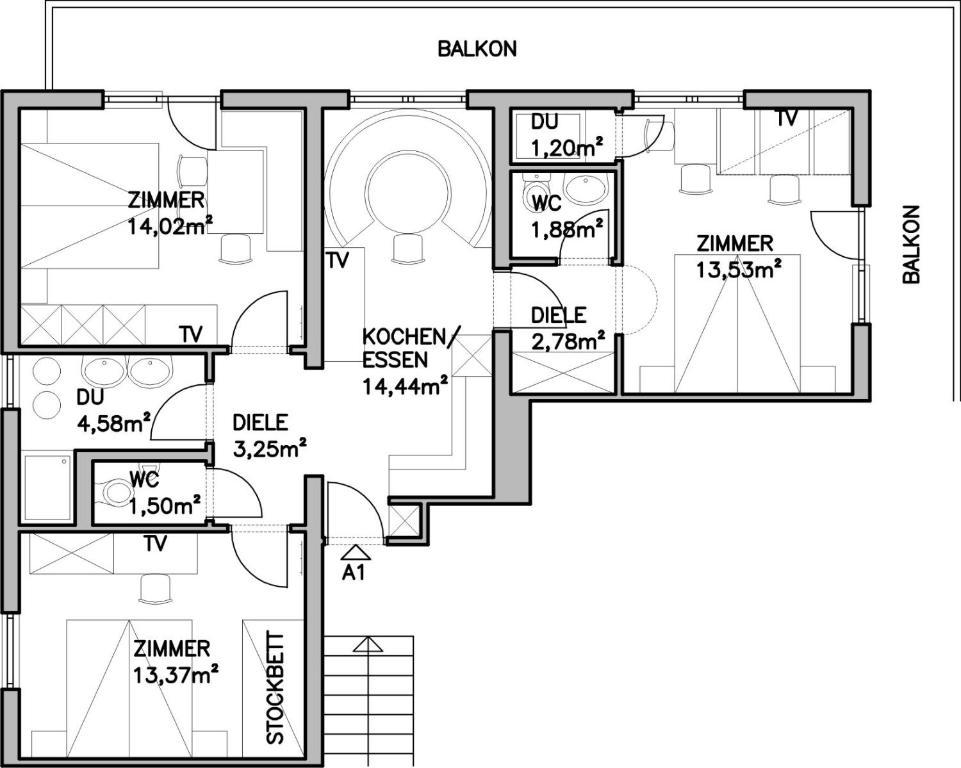 סנט יוהן אין טירול Apartment-Pension Schmiedererhof חדר תמונה